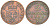 Пруссия 2 пфеннига 1855 А, Фридрих Вильгельм IV (1840-1861) KM 452, Jaeger 51, Olding 336, AKS 91 медь 77-752