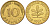 ФРГ 10 пфеннигов 1991 G KM 108, J. 383 сталь плакированная латунью 4175-1157