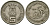 Индия 5 рупий 1995 50 лет ООН KM 156 медно-никель 95-617