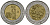 Мексика 1 песо 1993 KM 550 биметалл 4167-622