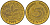 ФРГ 5 пфеннигов 1989 J J.382, KM 107 сталь плакированная латунью    4598-1063