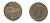 Великобритания 1/2 пенни 1916 Георг V (1910-1936) KM 809, Spink 4056 бронза 83-435