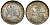 Гонконг 10 центов 1902 Эдуард VII (1901-1910) KM 13 серебро UNC 91-754