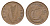 Ирландия 1 пенни 1979 мифологическая птица лира KM 20 бронза 4690-419