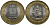 Индия 10 рупий 2012 храм Шри Матай Вайшно Деви KM 430 биметалл UNC 51-4735
