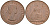 Великобритания 1 пенни 1963 Елизавета II (1952-2022) KM 897, Spink 4157 бронза 4117-846