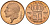 Бельгия 50 сантимов 1993 Belgique KM 148.1 бронза UNC 192-466