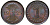 Германия 1 рентенпфенниг 1923 G KM 30, J. 306 бронза UNC 72-1169