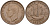 Великобритания 1/2 пенни 1942 Георг VI (1936-1952) KM 844, Spink 4115 бронза 4592-1127