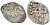 Великое Княжество Московское копейка 1535-1547 Иван IV Васильевич, Новгородский монетный двор, 0,68 гр. ГиК №75 серебро    262-353