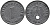 ГЕРМАНИЯ 1 РЕЙХСПФЕННИГ 1943 A KM 97, J.369 цинк 96-762