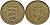 Джерси 1/12 шиллинга 1947 Георг VI (1937-1952) KM 18 бронза 51-4521