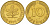 ФРГ 10 ПФЕННИГОВ 1971 J KM 108, J. 383 сталь плакированная латунью 4544-1123