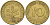ФРГ 10 пфеннигов 1978 D KM 108, J.383 сталь плакированная латунью 4681-1142