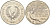 Кипр 50 центов 1985 FAO, тираж 33000 экз. KM 58 медно-никель  UNC  4157-322