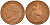 Великобритания 1 фартинг 1919 Георг V (1910-1936) KM 808.2 Spink 4060 бронза 4594-125
