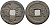 Китай 1 кэш ND (XVII-XX век) 3,8 гр бронза 85-1221