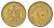 Египет 10 миллим 1960 KM 395 алюминиевая бронза UNC 4153-1114