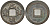 Китай 1 цянь (кэш) ND (1086-1093) Империя Сун (960-1279), северная сун (960-1127), Чжэ-цзун (1085-1100), вес 4,1 гр, диаметр 24,75 мм бронза 51-3324