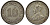 Стрейтс-Сетлментс 10 центов 1927 Георг V (1910-1936) КМ 29b серебро 53-645