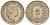 ШВЕЙЦАРИЯ 5 РАППЕНОВ 1922 В KM 26 медно-никель 4532-923