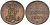 Ганновер 1 пфенниг 1849 B, Эрнст Август (1837-1851) KM 201.1, AKS 129, J. 74 медь 4608-1029