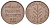 Израиль, Палестина 2 миля (милса) 1945 Британская Палестина KM 2 бронза 4127-1642