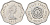 Сейшельские острова 5 центов 1972 FAO, цветок, Елизавета II KM 18 алюминий UNC 4588-636