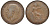 Великобритания 1 пенни 1921 Георг V (1910-1936) KM 810, Spink 4051 бронза 51-2315