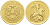 Россия 50 рублей 2010 Георгий Победоносец, СПМД золото UNC 00-000-00