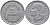 Франция 5 франков 1947 B, открытая 9, тип Лаврийе KM 888b.2, Le Franc 339.11 алюминий 4607-1031