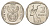 ЮАР 2 ранда 2008 KM 445 медь плакированная никелем UNC 4628-224