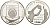 Конго 500 франков 1992 XV чемпионат мира по футболу 1994 года в США, тираж 10000 экз. KM 11 серебро PROOF 00-000-00