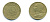 ФРАНЦИЯ 10 САНТИМОВ 1963 ТИП MARIANE KM 929, LE FRANC 144.3 алюминиевая бронза 83-317
