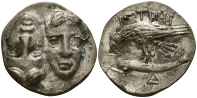 Истрия, статер, 450-400 гг до н.э., серебро 4,22 гр 270-132