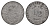 Ольденбург 1/2 марки 1917 Funck 407.1, Men18 14948.4 железо 1517-1321
