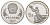 Китай 5 юаней 1990 Чемпионат мира по футболу 1990, Италия, вратарь KM 247 серебро PROOF 11-155-24