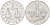 Италия 1 лира 1955 R, весы KM 91 алюминий  UNC  4594-146
