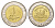 Египет 1 фунт 2019 Газовое месторождение Зора KM 1045 биметалл UNC 4652-1252