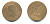 ФРАНЦИЯ 5 САНТИМОВ 1854 B, НАПОЛЕОН III (1852-1870) KM 777.2, LE FRANC 116.9 бронза 23-1323