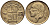БЕЛЬГИЯ 50 САНТИМОВ 1965 BELGIQUE KM 148.1 бронза 4392-839