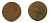 РОССИЯ 1 КОПЕЙКА 1759 медь 61-345