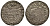 Померания, Кольберг, Камминское епископство 1/24 талера 1618 Ульрих (1618-1622), вес 1,51 гр. KM 64 серебро 1516-932