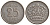 Швеция 25 эре 1955 TS, Густав VI Адольф (1950-1973) KM 824 серебро 4179-912