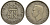 Великобритания 6 пенсов 1942 Георг VI (1936-1952) KM 852, Spink 4084 серебро 4538-511