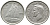 Канада 10 центов 1943 Георг VI (1936-1952), парусник KM 34 серебро 4532-742