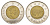 Канада 2 доллара 1996 Елизавета II (1952-2022), полярный медведь KM 270 биметалл UNC 4637-1024