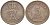 ДАНИЯ 5 ЭРЕ 1965 C; S, ФРЕДЕРИК IX (1947-1972) KM 848.1 бронза 4402-1224