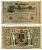 Германия 1000 марок 1910 красная печать, 7 значный номер Pick 44 b  бумага   8610-36-1-2