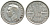 Австралия 3 пенса 1950 m, Георг VI (1937-1952), без букв KM 44 серебро 71-258